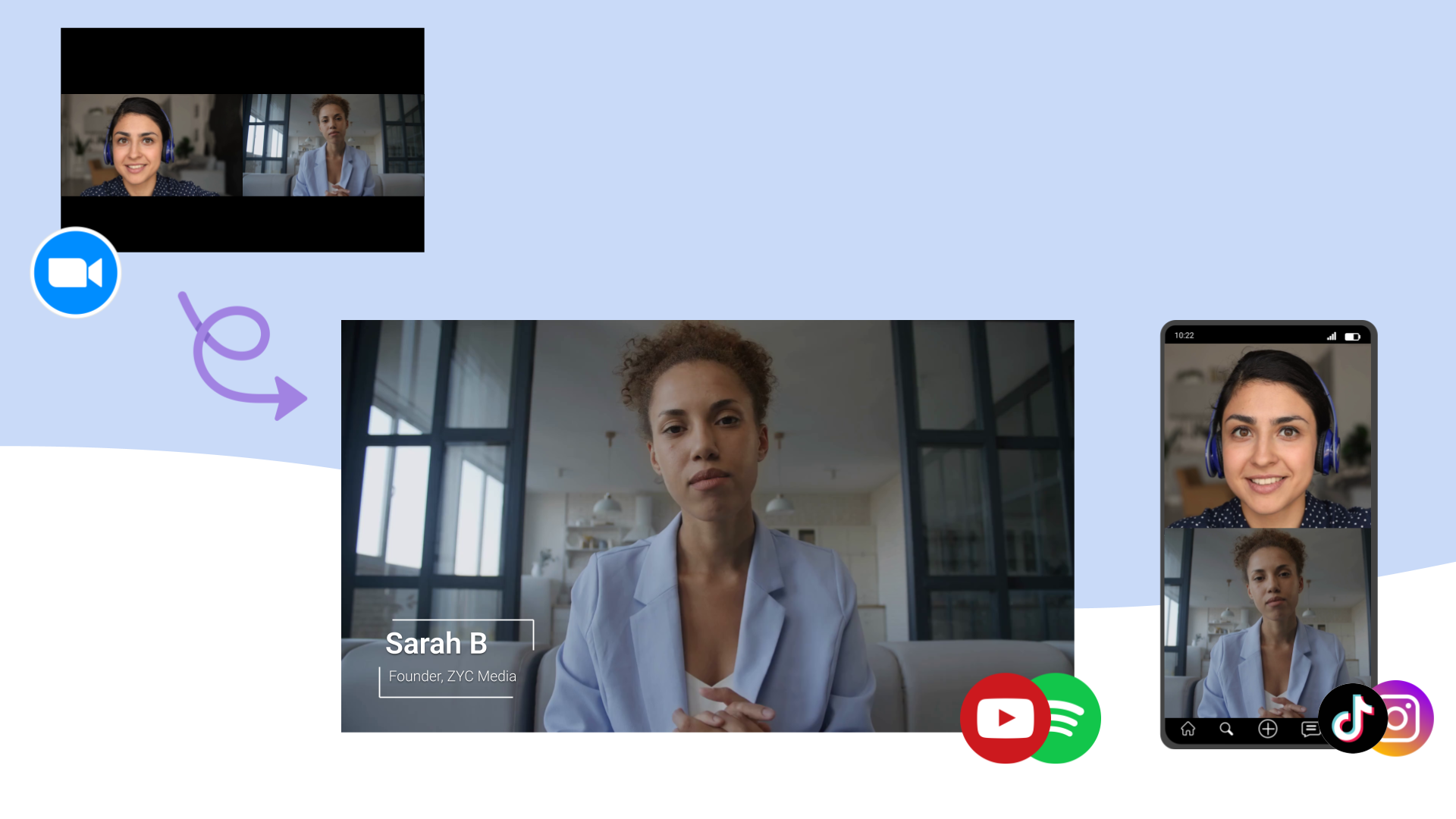 Guide on converting Zoom recordings to video podcasts