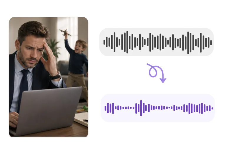 AI background noise removal