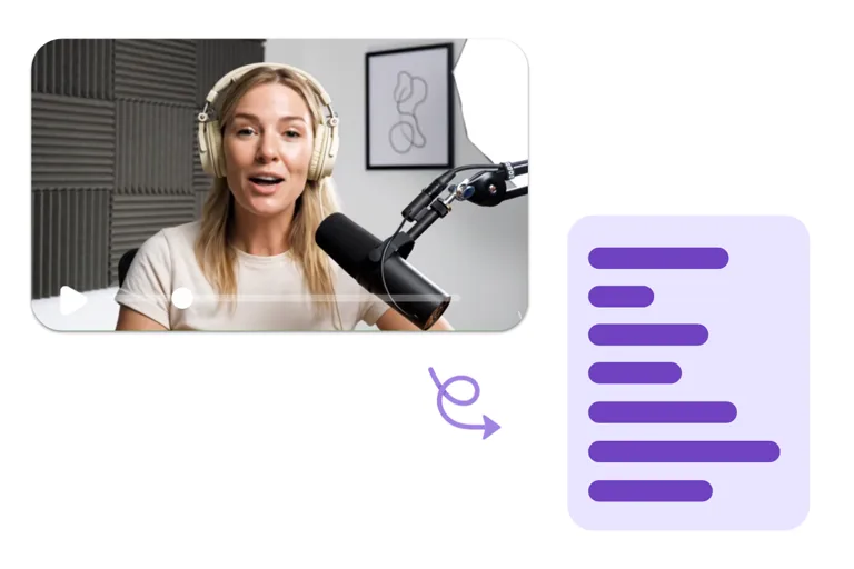 AI transcription